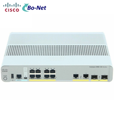 Cisco Switch WS-C2960CX-8TC-L 8-port 10/100/1000Mbps  2 x 1G SFP  LAN Base