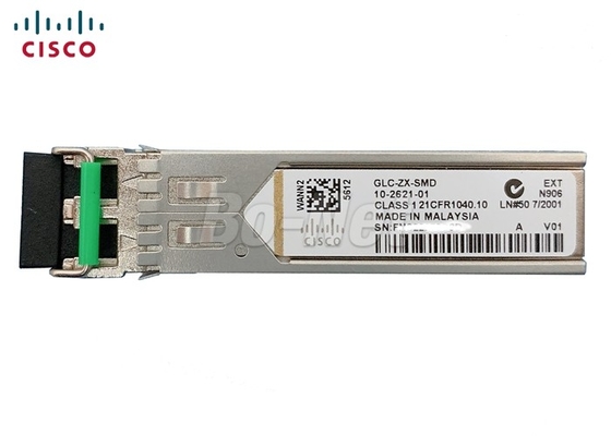 Durable Used Cisco Modules GLC-ZX-SMD= 1000BASE-ZX SFP 1550nm SMF DOM
