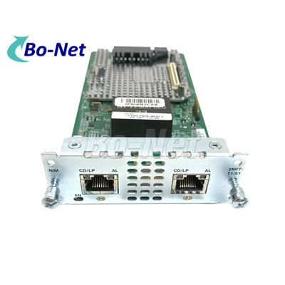 NEW CISCO NIM-2MFT-T1/E1 Fourth-Generation 2 port Multiflex Trunk Voice and WAN Network Interface Module