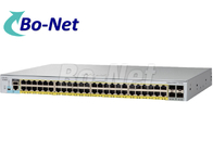 WS C2960L 48PQ LL Cisco POE Switch 48 Port 4 X 10G SFP Uplink Interfaces