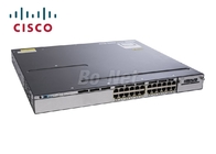 10/100/1000M Switch Managed Cisco Network Switch C3750E Series WS-C3750X-24P-L 24 Port
