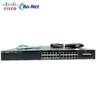 Cisco WS-C3650-24TS-S 3650 24 x 10/100/1000 Ethernet ports 4x1G Uplink IP Base Switch
