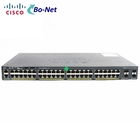 LAN Base Used Cisco Switches WS-C2960X-48TS-L 2960-X 10/100/1000 4 X Gigabit SFP