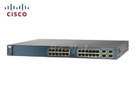24 Port Cisco Ethernet Switch , WS-C3560G-24PS-E Cisco Rack Mount Kit 4 SFP Ports