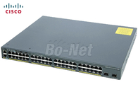 WS-C2960X-48LPD-L Used Cisco Switches 2960X 48 Port GigE PoE 740W Long Lifespan