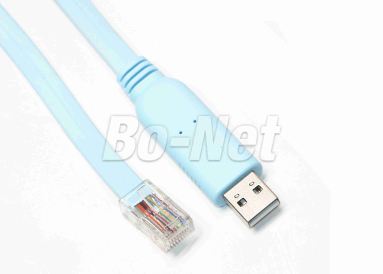 Smart Control Cisco USB To Rj45 Console Cable / Cisco Blue USB Console Cable 1.7M