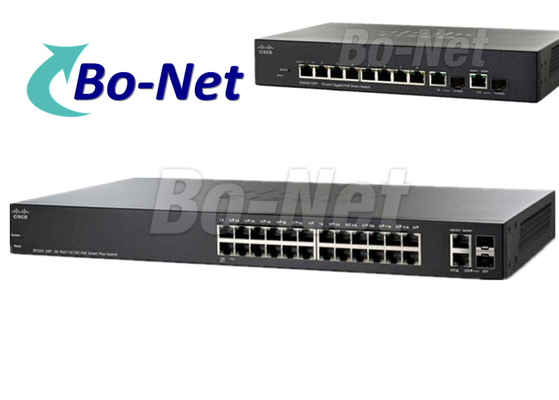 SF220 24 High Speed Cisco SMB Switch With 2 Gigabit Ethernet Combo Uplink Ports
