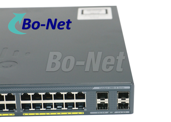 Catalyst 24 Port Cisco Gigabit Switch 2960X switch WS-C2960X-24TS-L Stackable