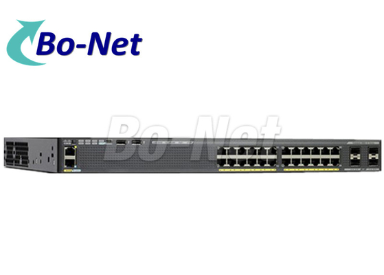 2960-X Series Managed Cisco POE Switch With 24 Port Flash Memory 128 MB  WS-C2960X-24PS-L
