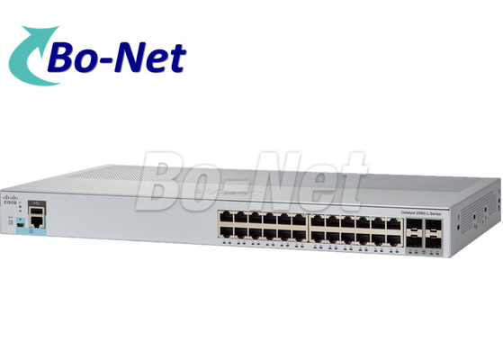 Cisco WS-C2960L-24TQ-LL  Catalyst 2960L 24 port GigE, 4 x 10G SFP+, LAN Lite