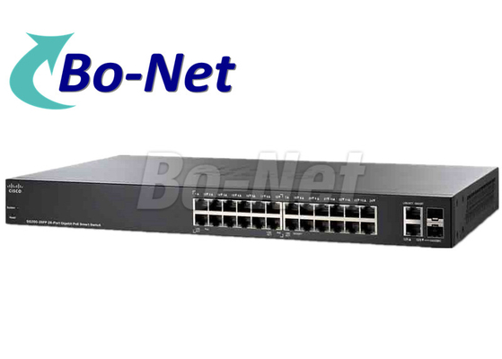 SG220-28MP-K9 Gigabit Cisco POE Switch 24 X 10/100/1000 + 2 X Combo Gigabit SFP