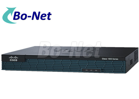 2 Port Cisco 1921 Integrated Services Router , Cisco Gigabit Router 512 MB RAM