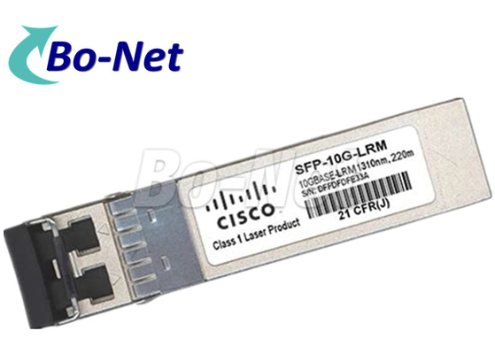 Plug In Used Cisco SFP 10G LRM Module / 12 Port Cisco Single Mode SFP  SFP-10G-LRM=