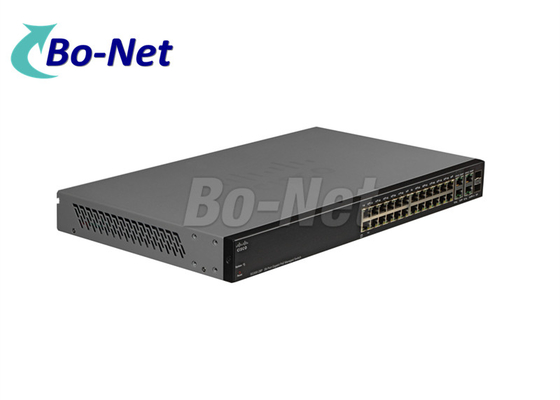 CISCO SG300-28PP-K9 Cisco Gigabit Switch 26 10/100/1000 Ports  24 PoE+ Ports