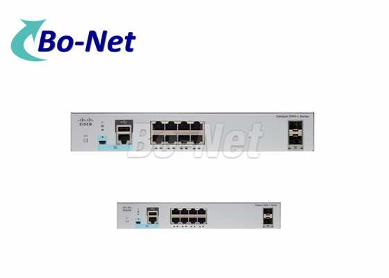 WS C2960L 8PS LL Cisco POE Switch For Small Office Buildings 20 Gbps