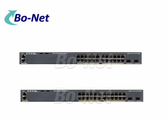 Lan Base Cisco 2960x 24 Port Poe Switch , Cisco Managed POE Switch 512 MB RAM