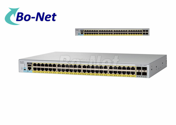 WS C2960L 48PQ LL Ethernet Cisco POE Switch With Perpetual 370W Power Budget