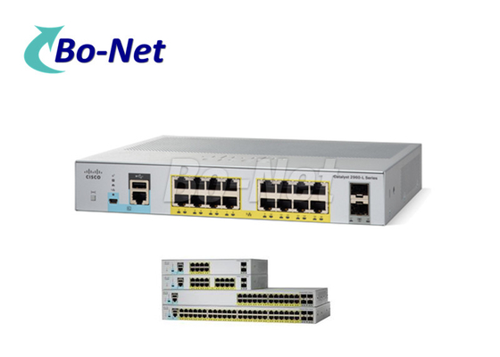 Cisco WS-C2960L-16PS-LL Cisco Gigabit Switch 16port POE+ network switch 2 SFP ports