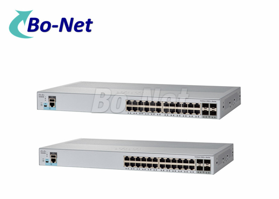 Cisco WS-C2960L-24TQ-LL Cisco Gigabit Switch 24 port Ethernet ports 4 x 10G SFP+ gigabit switches