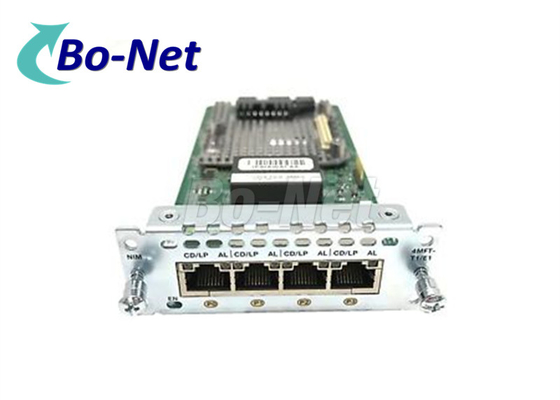 Layer 2 Cisco 4000 Router Modules / Interface Card Cisco ISR NIM-4MFT-T1/E1 T1  E1