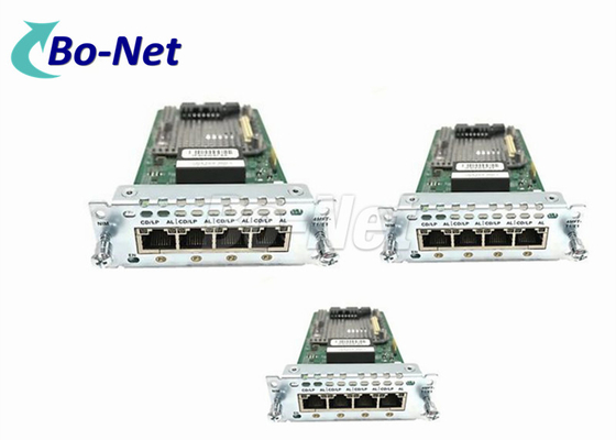 NIM-4MFT-T1/E1 Expansion Cisco Wan Interface Card For Commercial Office 4 Port