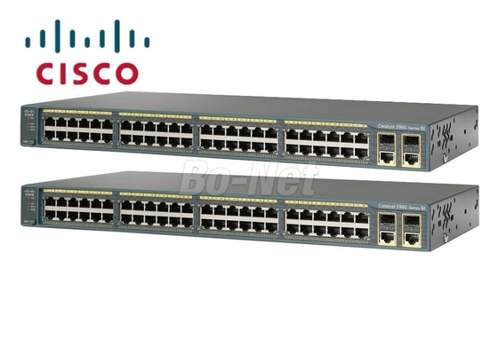 Original New Cisco 48 Port Switch , Cisco Ethernet Switch WS-C2960-48TC-S 48 Port C2960 Series