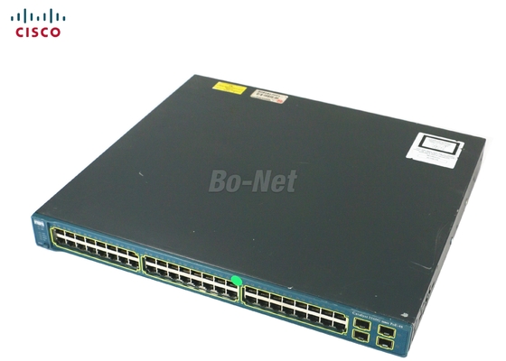 Black Used Cisco Switches WS-C3560G-48PS-S 3560 48 10/100/1000T PoE 4 SFP IPB Image