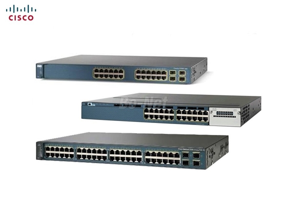 Layer 3 Manageable Network Cisco Gigabit Switch 48 Port IPV6 IP Services WS-C3560G-48TS-E