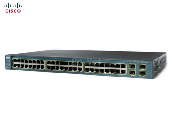 Layer 3 Manageable Network Cisco Gigabit Switch 48 Port IPV6 IP Services WS-C3560G-48TS-E