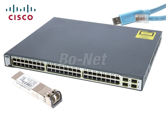 Cisco WS-C3750-48PS-S 48port 10/100M Switch Managed Network Switch C3750 Series Original New