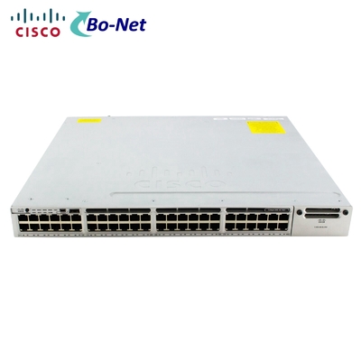 Cisco WS-C3850-48P-L Stackable 48Port 10/100/1000 PoE LAN Base Network Switches