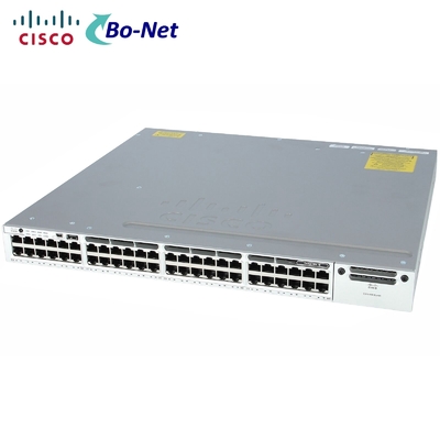 Cisco WS-C3850-48T-E Stackable 48X10/100/1000 Ethernet Ports IP Services Network Switches