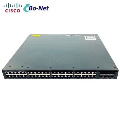 Cisco Catalyst 3650 Series Switch WS-C3650-48PS-S 48 Port PoE 4x1G Uplink IP Base