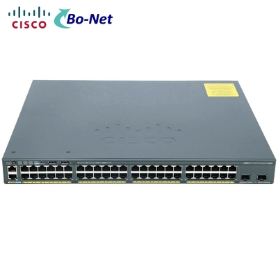 Cisco original WS-C2960X-48LPS-L 48 Port Gigabit PoE Network Switch LAN Base