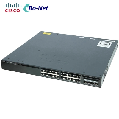 Cisco WS-C3650-24PS-S 3650 24 Port PoE 4x1G Uplink IP Base Switch