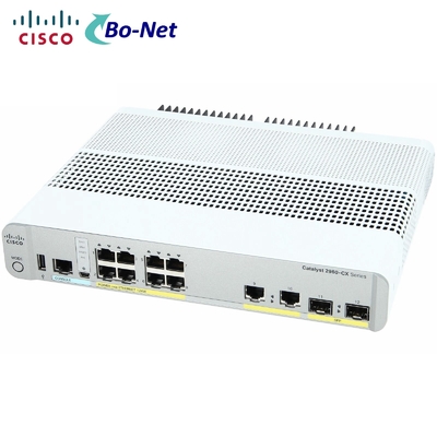 Cisco Network Switch WS-C2960CX-8PC-L  2960-CX Switch, 8 GE PoE+, 2 x 1G SFP Uplinks LAN Base
