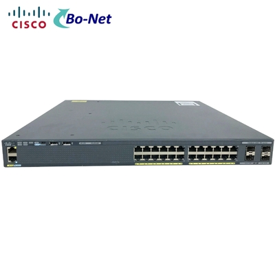 IP Lite Used Cisco Switches WS-C2960XR-24TS-I 24 x 10/10/1000 Ethernet Gigabit 4 x 1G SFP