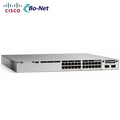 Original Used Cisco Gigabit Switch , Catalyst 9300 Cisco Ethernet Switch 24 Port UPOE C9300-24U-E