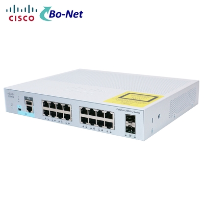 Network Cisco 16 Port Switch WS-C2960L-16TS-LL 10/100/1000 Ethernet Original New