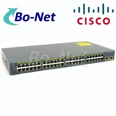 100% Genuine Original New Sealed Cisco WS-C2960-48TT-L 48Port 10/100M Switch Managed Network Switch C2960 Series