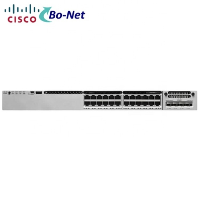 445W Used Cisco Switches C9300-24P-E Catalyst 9300 Series 24 Port POE Network