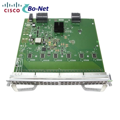 RJ-45 Data Line Card Cisco Fiber Interface Module C9400-LC-48T 9400 Series Switch