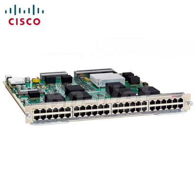 6807 Series Cisco Transceiver Module , 48 Port Gigabit Ethernet Module C6800-48P-TX