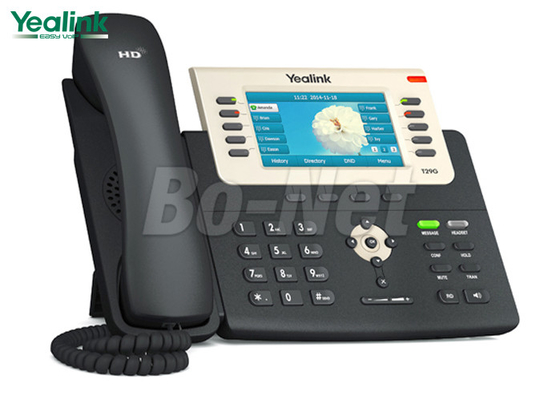 Color Screen Video Conference HD IP Phone SIP-T29G Yealink T2 Series 1 Year Warranty