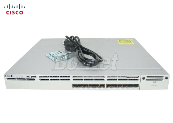 Cisco Catalyst 3850 12 Port Managed Gigabit Switch GE SFP+ IP Base WS-C3850-12S-S