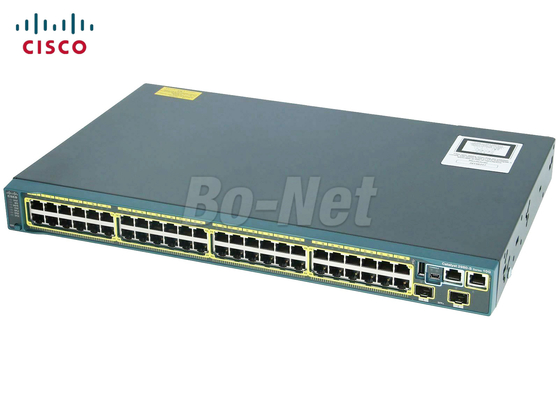 55 Watt Used Cisco Switches , Cisco Stackable Switches WS-C2960S-48TD-L 2960S
