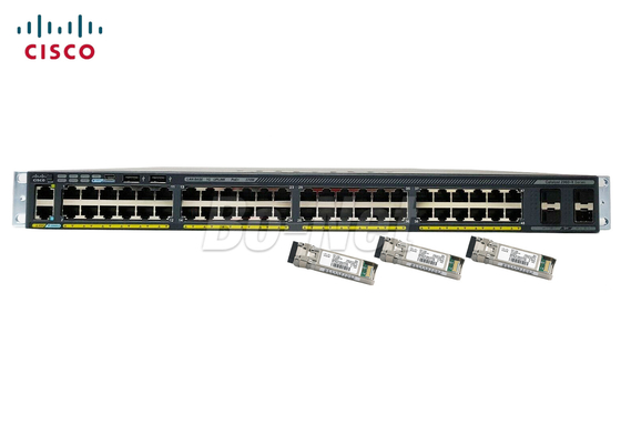 Long Lifespan Gigabit Ethernet Network Switch 2960X WS-C2960X-48LPS-L 48 PoE Ports