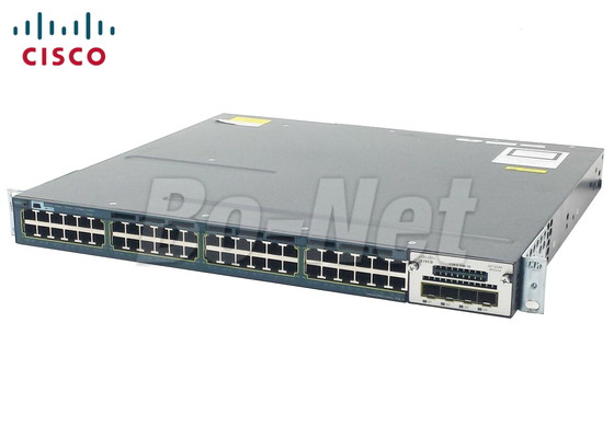 3560X 48 Port POE+ Gigabit IP Base Network Switch Used Cisco WS-C3560X-48PF-S