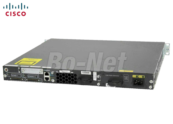 Full Duplex 24 Port Used Cisco Gigabit Switch Catalyst WS-C3750E-24TD-E 3750E