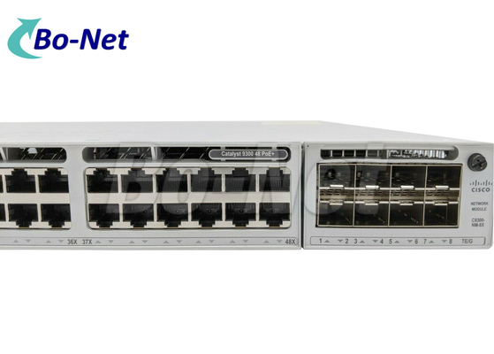 Cisco Gigabit Switch C9300-48P-A 9300 24 port PoE+, Network Advantage indlude C9300-DNA-A-48-3Y PWR-C1-715WAC